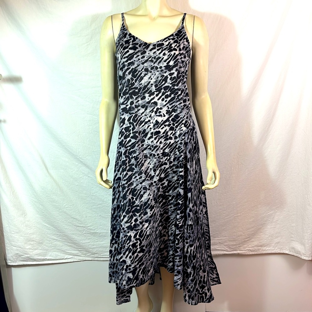All Saints cotton Essie ambient dress in gray, size M, NWT